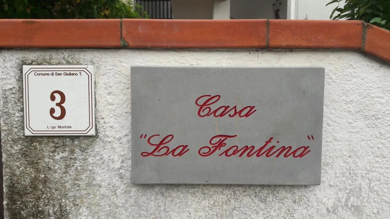 Casa La Fontina Hotel San Giuliano Terme